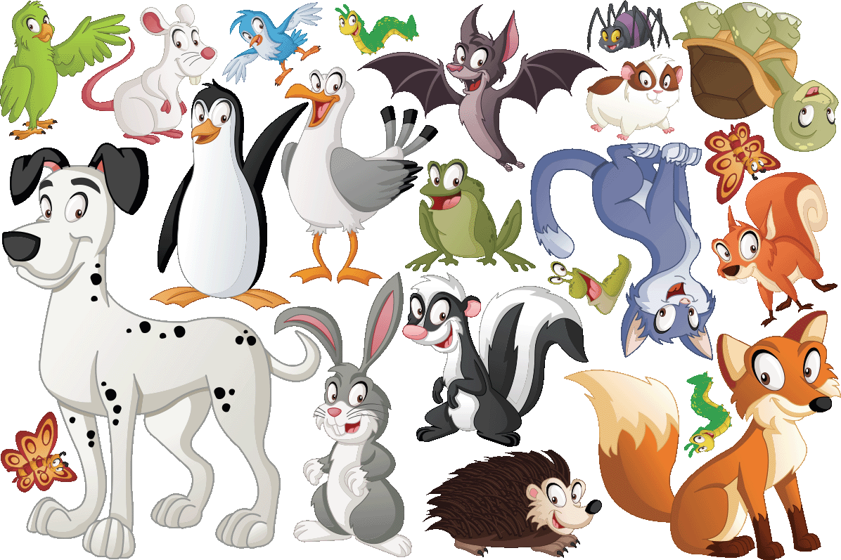 Ambiance-sticker Stickers animaux cartoon