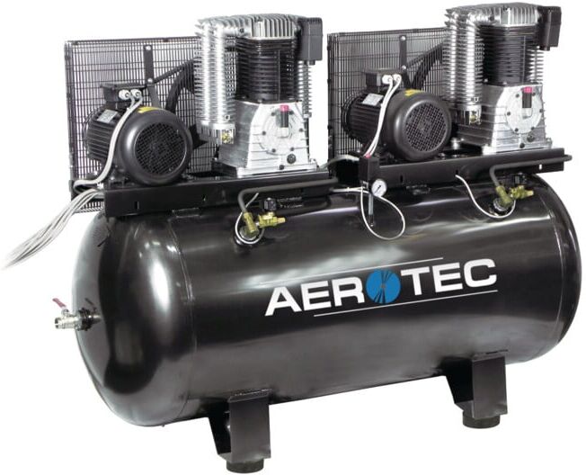 Compresseur tandem Aerotec AK50-500 PRO - 7,4 KW (2010107)