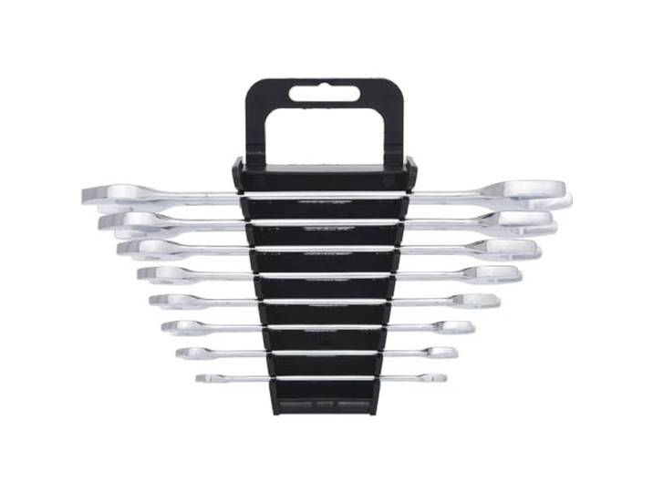 KS Tools 517.0148 Dubbele steeksleutelset, 8-dlg, 6x7-20x22mm