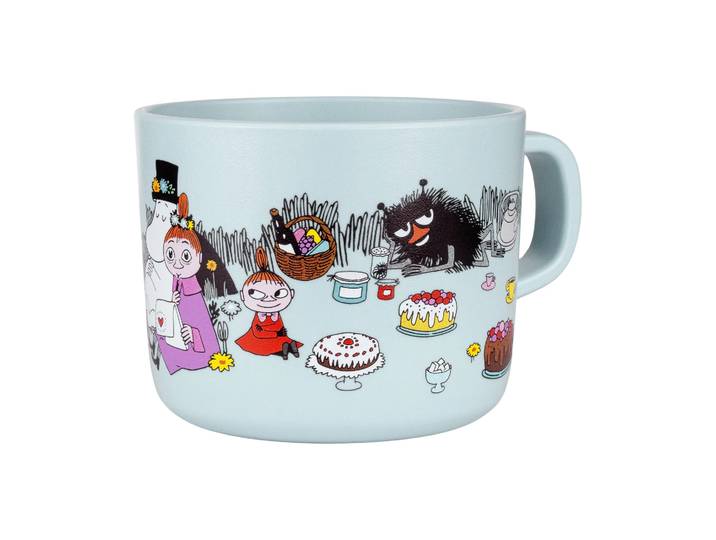 Rätt Start Mug Mumin Picknick 25 cl Bleu clair