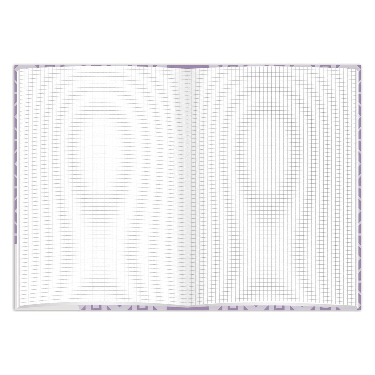 Rnk Verlag Notizbuch "Pastell", DIN A5, kariert, berry (A5, Kariert, Harter Einband) (46802)