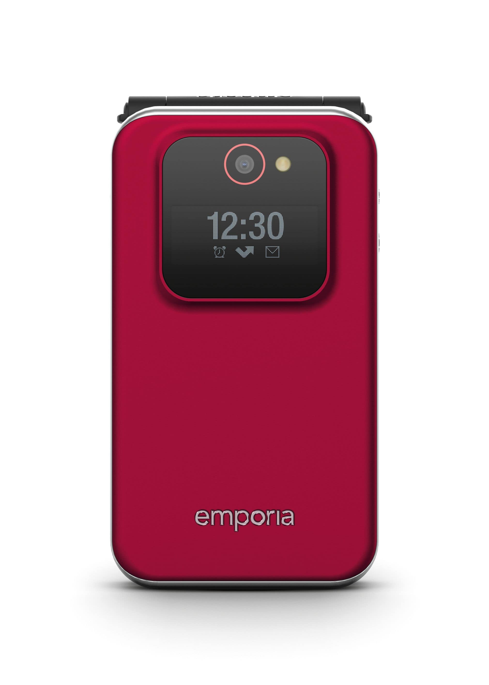 Emporia 4G Smartphone 7,11 cm (2.8 Zoll) 2 MP Single SIM Joy V228 Seniorenhandy (Rot) V228.LTE.v3.rd.