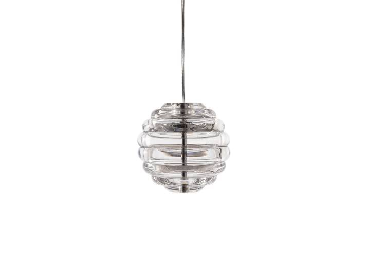 Tom Dixon - Suspension Press - Transparent - Verre pressé - Designer Tom Dixon