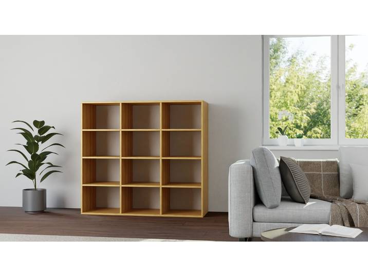 Étagère en cœur de hêtre sur mesure Cœur de hêtre Naturel huilé