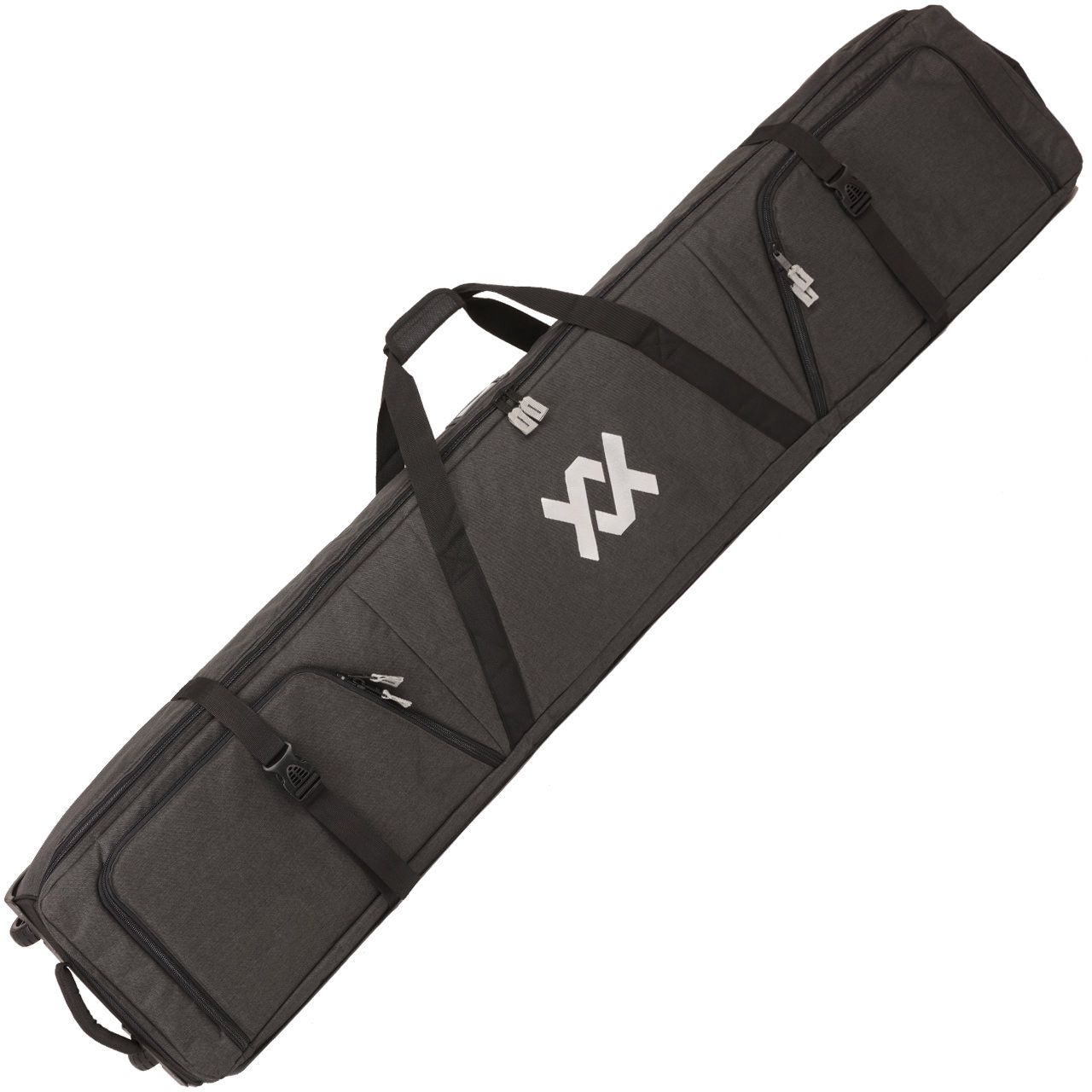 Völkl Rolling Double Ski Bag 185 cm heather grey