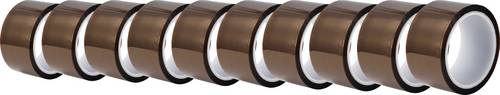 TRU COMPONENTS ESD-Klebeband 10 St. Bernstein (L x B) 33m x 50mm Polyimid