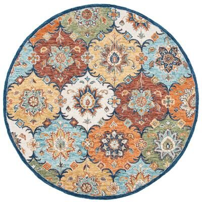 SAFAVIEH Handmade Heritage Yuzu Traditional Wool Rug