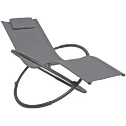 Garden Pleasure Garten-Schaukelliege »Milos« schwarz, 78x105 cm