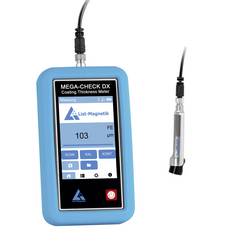 PCE Instruments Schichtdickenmessgerät LM-MCDX-52DP Messbereich 2…5000 µm Dualsonde Schiebehülse Prisma schwenkbar