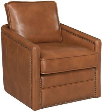 CDecor Beecham Black Swivel Chair with Glider Base
