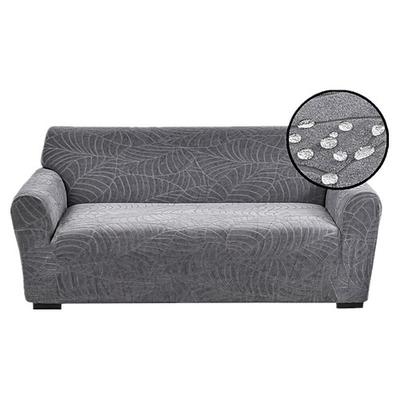 Minimalistischer Luxus-Jacquard-Sofabezug, dehnbar, komplett, elastisch, kratzfest, staubdicht, schützt vor Katzenkratzern