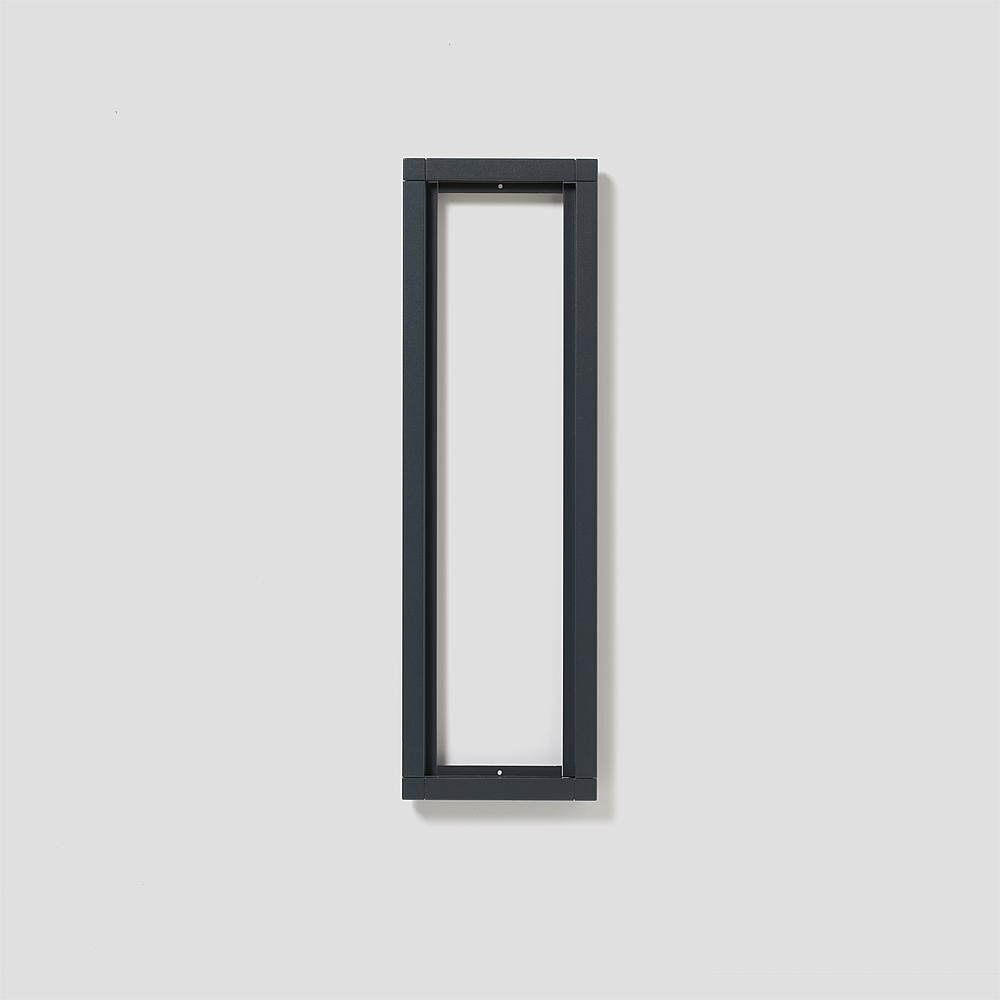 Siedle KR 611 4/1 0 AG frame voor intercom, antracietgrijs