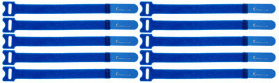 Stairville CS-230 Blue Cable Strap 230mm bleu
