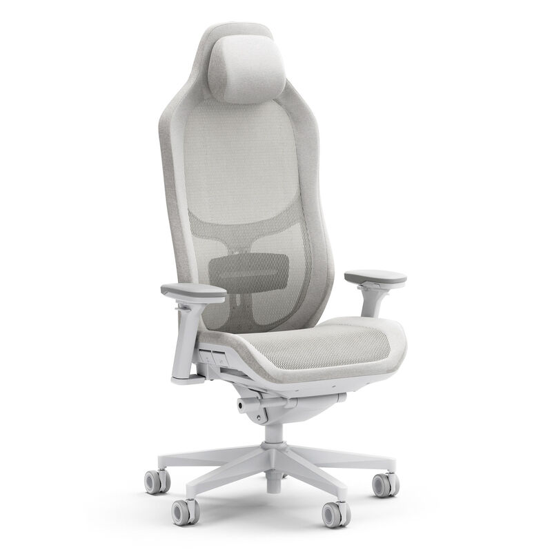 Fractal Design Refine Mesh Gaming Stuhl - hellgrau