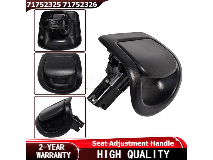 Poignée d'inclinaison du siège avant gauche ou droit pour Abarth 500 2008-2024 71752325, poignée de réglage du siège 71752326, housses de siège