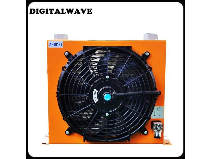 Refroidisseur d'air hydraulique AH1012T-CA, radiateur d'huile refroidi par Air, série AF, refroidisseurs d'huile hydrauliques en aluminium à ailettes, 100l/MIN