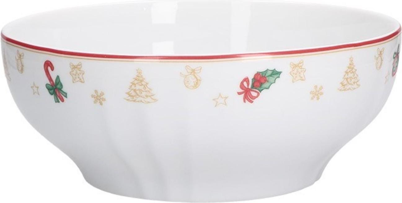 La Porcellana Bianca Christmas kom 23 cm