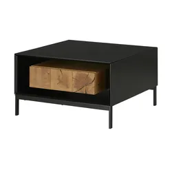 Couchtisch  Schiava , schwarz , Maße (cm): B: 80 H: 45
