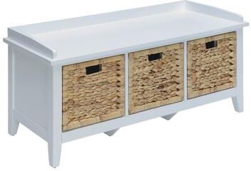 CDecor Splendid Bench with 3-Drawer