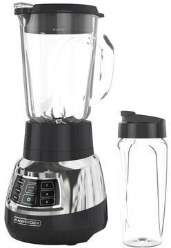 Black & Decker 6 Cup Quiet Blender with Cyclone Glass Jar