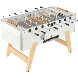Deutscher Meister Tischfußball Kickertisch"CHAMPIONLINE",weiß,