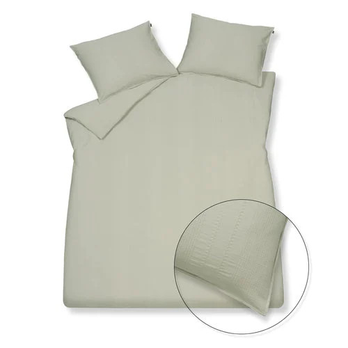 Vandyck Pure 24 Kussensloop Smoke Green 60x70 cm