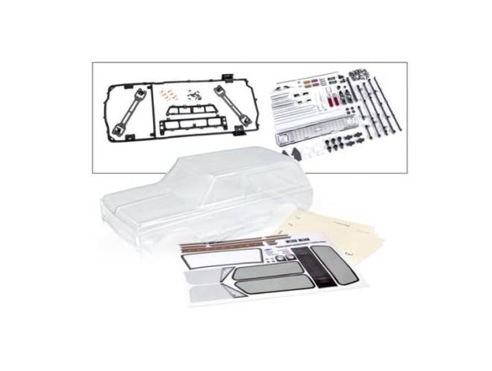 Traxxas 9130 Karosserie Chevrolet 72 Blazer komplett, transparent