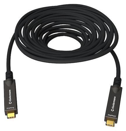 Kindermann 5773 000 503 USB Kabel 3.2 Gen 2 3.1 2 C Schwarz - Kabel - Digital/Daten