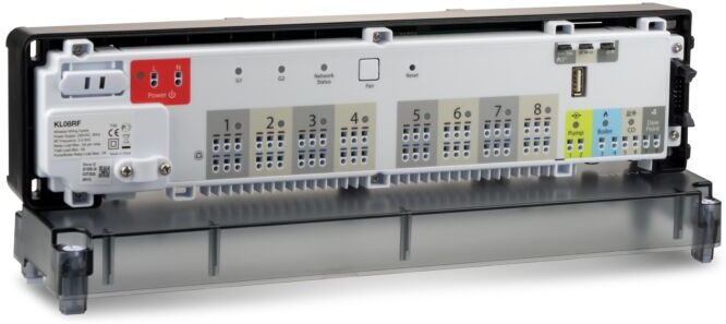Premium SALUS 8-Zonen Funkregelklemmleiste 230V 132801 max. 3 Stelleantriebe pro Zone