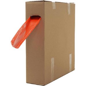 Böttcher-AG Netzschlauch Ø 100 - 200mm, 100m Länge, aus Kunststoff, orange, Stärke 96g/m²