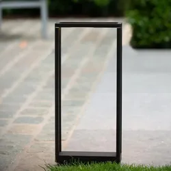 Lucide NARVIK LED Pollerleuchte Schwarz – 9,2W, 3000K, IP65, 50 cm