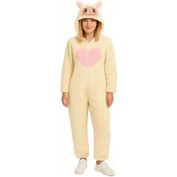 Metamorph Herz Lafufu Kostüm für Erwachsene beige (34)