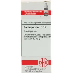 SARSAPARILLA D 12 Globuli 10 g Globuli