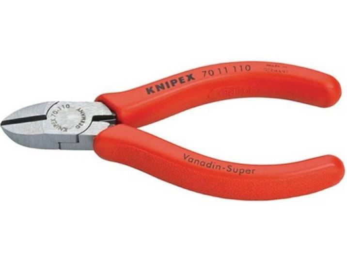 Knipex 70 11 110 Werkstatt Seitenschneider mit Facette 110 mm