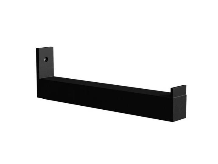 Livetastic Garderobenhaken, Schwarz, Metall, 2.5x10.5x20.3 cm, Garderobe, Garderobenhaken, Kleiderhaken