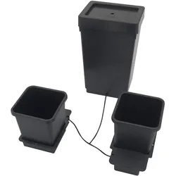 1Pot Bewässerungssystem Komplettset mit 2 Töpfen