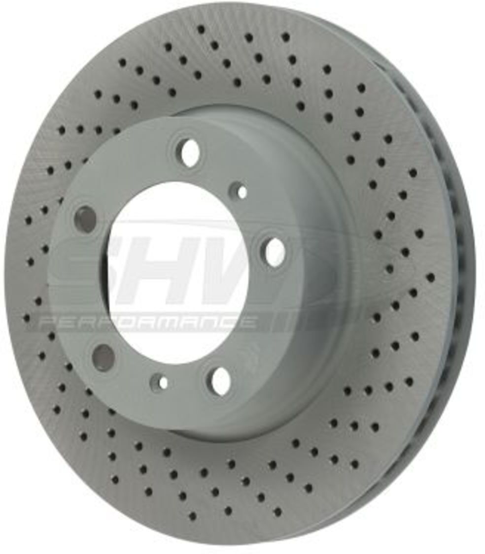 Shw Performance Bremsscheibe SHW PFR39872 vorne, belüftet, hochkarbonisiert, 1 Stück