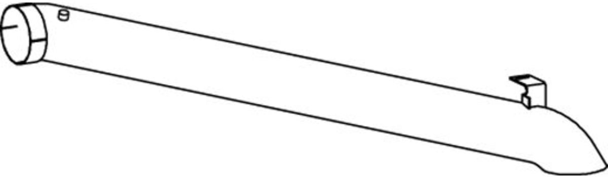 Abgasrohr DINEX 54681