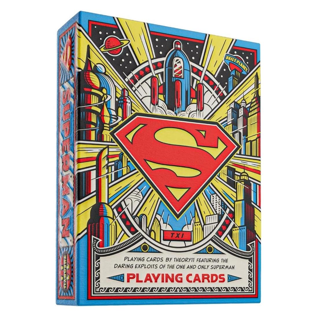 Theory11 DC Comics Spielkarten Superman: The Man of Steel (Englisch) (T11-SUPERMAN-CARDS)