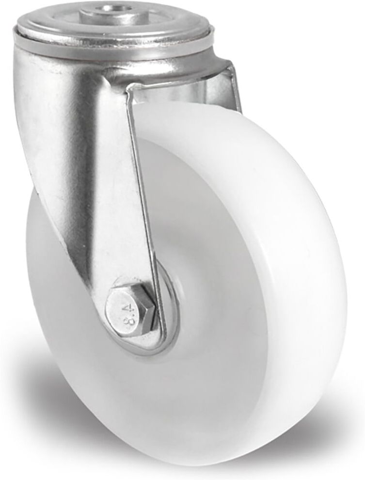 CASCOO Rückenlochlenkrolle ø 100 mm Serie N0N0 Kugellager (HBH35W0100N0N0B30)