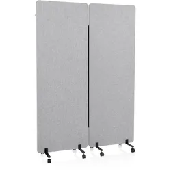 hjh OFFICE Trennwand FLEXMIUT 100 % PET + Polyester
