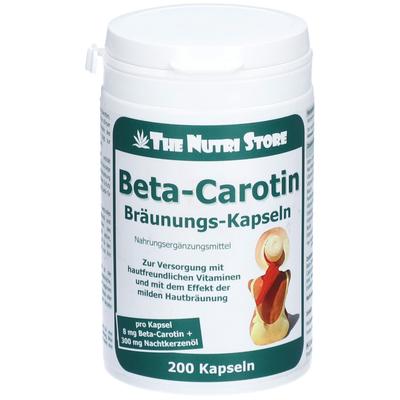 Carotin BRÄUNUNGS-Kapseln veget. 200 St Kapseln