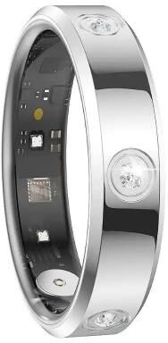 Uplift Treasures Smart Health Monitoring Ring Waterproof Fitness Tracker b Line Charger 12