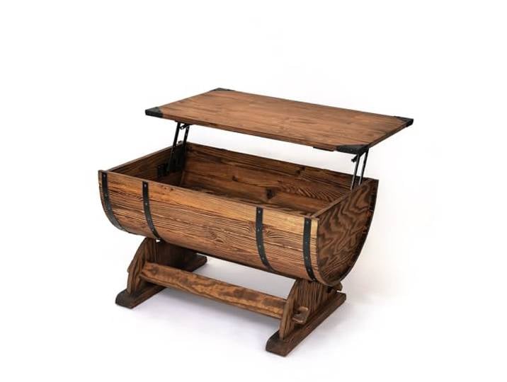 CREATIVE COOPER Couchtisch, Kaffetisch, Sofatisch, Stilvoll Tisch mit höhenverstellbarer Tischplatte, für kleine Wohnungen 80x50 cm
