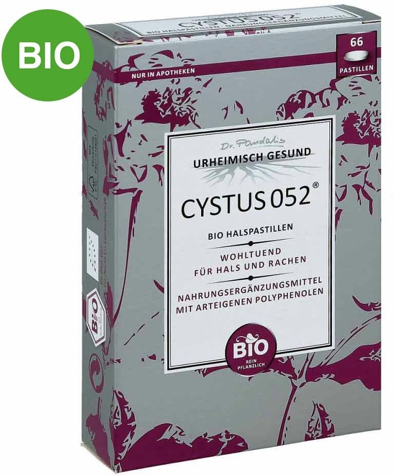 Cystus 052 Bio Halspastillen