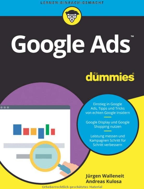 Jürgen Walleneit - Google Ads für Dummies - Preis vom 18.10.2026 19:22:15 h