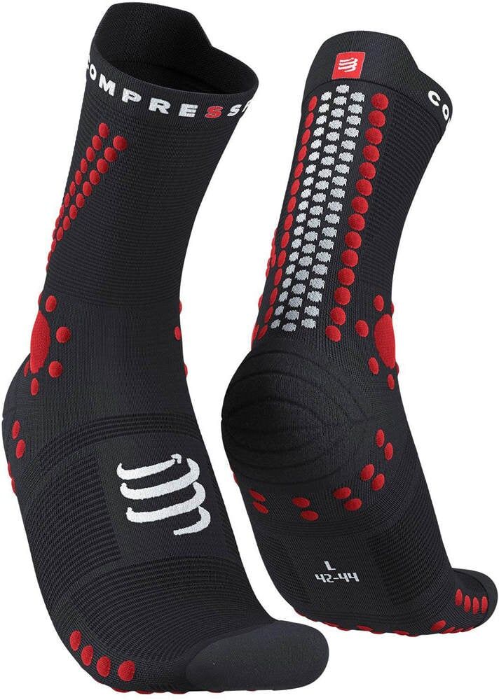 Compressport pro racing socks v40 trail calcetines running Negro