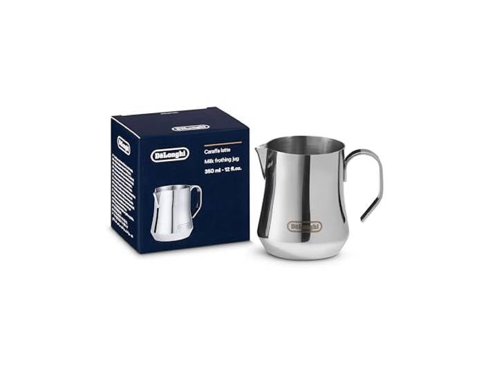 De'Longhi DLSC060 Pichet à lait 350ml\, Acier Inoxydable