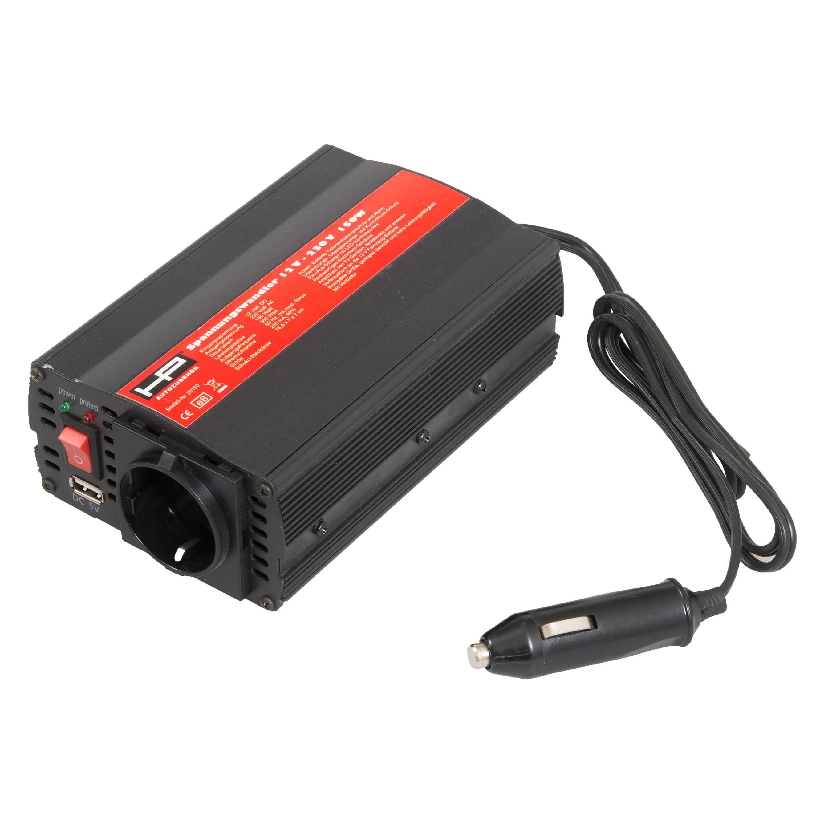 Dönges DC/AC-Wechselrichter, 150 - 300 W, 12 V, 230 V, 150-300 W (20150)