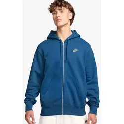 NIKE Club Fleece-Kapuzenjacke Herren 476 - court blue/court blue/lt khaki XL